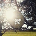Boule de Noël en bois