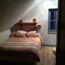 Une étagère en chene