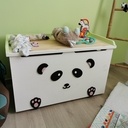 Coffre à jouet panda