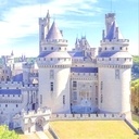 Chantournage du château de Pierrefonds.