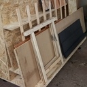 Un rack à chute/panneau