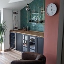 Transformation d'un placard en bar à liqueurs !