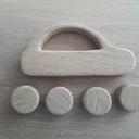 Petite voiture pour un cadeau de naissance