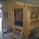 Lit cabane