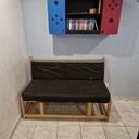 Banquette pour salle de jeu de mes fils