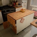 Îlot central cuisine