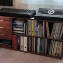 Meuble de rangement pour disques