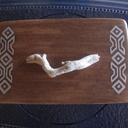 Boîte à trucs incrustation étain