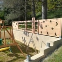 Barrière aire de jeux