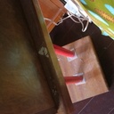 Pieds d'enceinte bois-métal