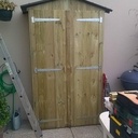 Le produit fini et posé