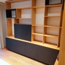 Bibliothèque de salon