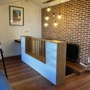 La Rambarde, Banquette, Bibliothèque et Bureau