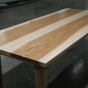 Table en pieds queue de billard