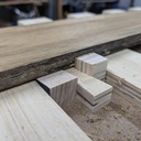 Gabarit pour dégauchir à la raboteuse