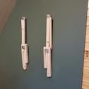 Support mural TV basculant