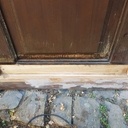 Restauration portail deuxième partie et fin.