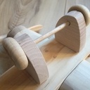 détail de l'assemblage de l'hélice et des ailes