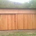 Doubles portes coulissantes garage