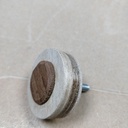 Poussoir de sécurité avec talon ajustable et remplaçable