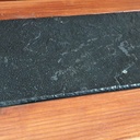 Banc avec assise en ardoise