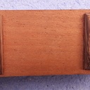 Bloc porte sur ressort et amortisseur bois