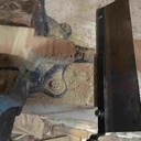 Table à partir poutres de grange de récupération