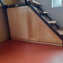 Meuble sous escalier