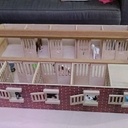 Écurie pour chevaux playmobil