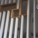 Claustra pin en chêne