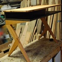 Petit bureau style années 50