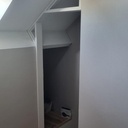 Porte coulissante avec coulisse invisible !