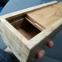 Couvercle fait avec 2 des 4 chevalets