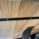 Fissure collage plateau table