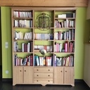 Bibliothèque-Horloge