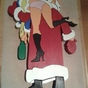 Le père noël fait la fête