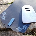 Sacoche bois et cuir