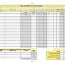 Feuille de débit EXCEL (MS) ou CALC (LO)  avec prix de revient