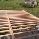 Pergola douglas et portillon