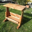 Banc réglable pour métier à tisser