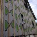 Isolation sous bardage Mélèze à Avon