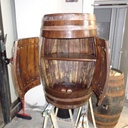 Boite transformé en petit armoire