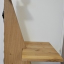 Table de chevet triangulaire