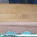 Console de couloir chene massif