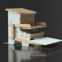 Mangeoire à pédale