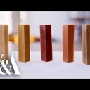 Des craies grasses à partir d'arbres