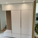 Meuble d'entrée avec assise