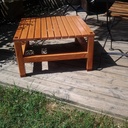 Table basse pour le jardin