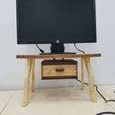 "L’araignée", petit meuble pour écran d'ordinateur