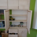 Placard - étagères chambre d'enfant